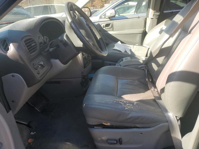 2C8GP54L55R209578 - 2005 CHRYSLER TOWN & COU TOURING TEAL photo 7