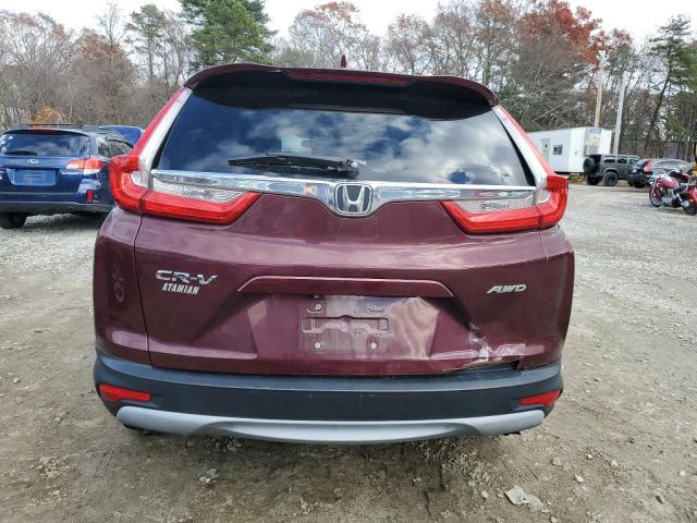5J6RW2H5XHL059014 - 2017 HONDA CR-V EX RED photo 6