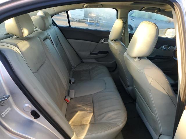 19XFB2F94CE036193 - 2012 HONDA CIVIC EXL Сріблястий фото 10