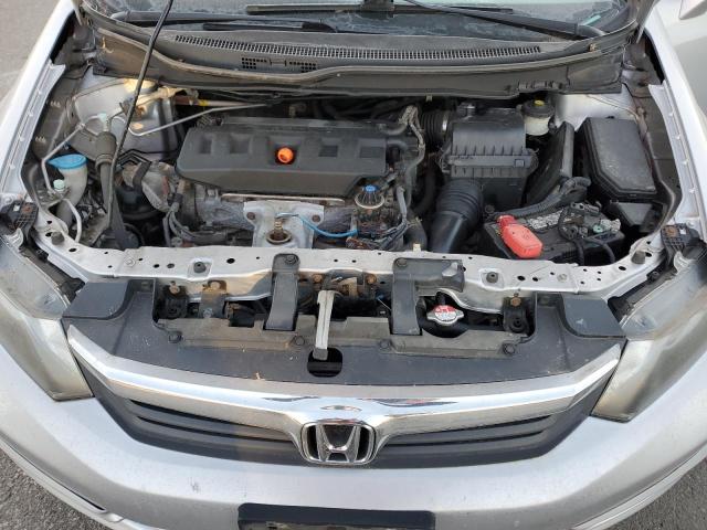 19XFB2F94CE036193 - 2012 HONDA CIVIC EXL Сріблястий фото 11