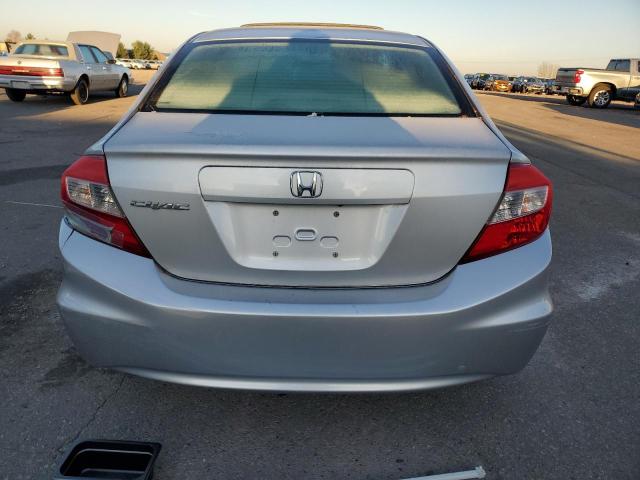 19XFB2F94CE036193 - 2012 HONDA CIVIC EXL Сріблястий фото 6