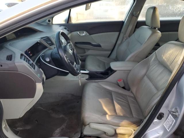 19XFB2F94CE036193 - 2012 HONDA CIVIC EXL Сріблястий фото 7
