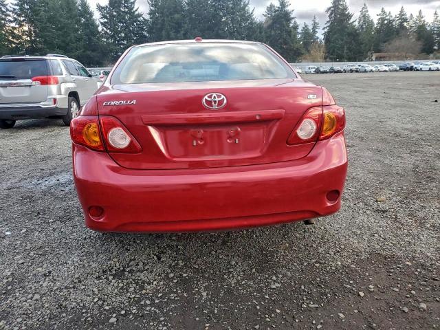 1NXBU4EEXAZ213245 - 2010 TOYOTA COROLLA BASE წითელი ფოტო 6