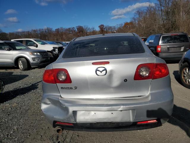 JM1BK12F861523070 - 2006 MAZDA 3 I SILVER photo 6