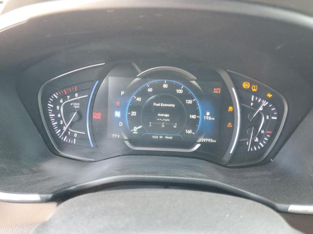 5NMS33ADXLH166257 - 2020 HYUNDAI SANTA FE SEL BLUE photo 9