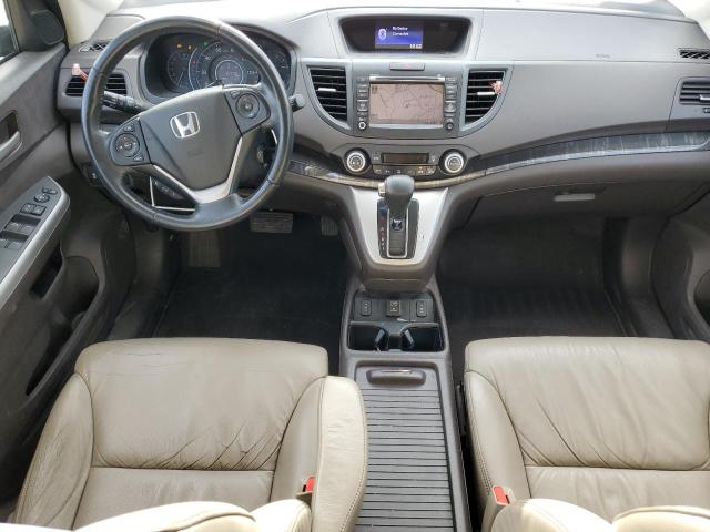 2HKRM4H71CH617466 - 2012 HONDA CR-V EXL BLUE photo 8