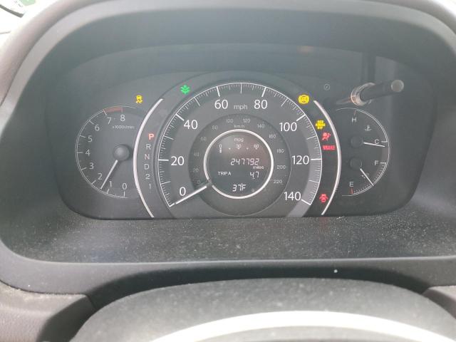 2HKRM4H71CH617466 - 2012 HONDA CR-V EXL BLUE photo 9