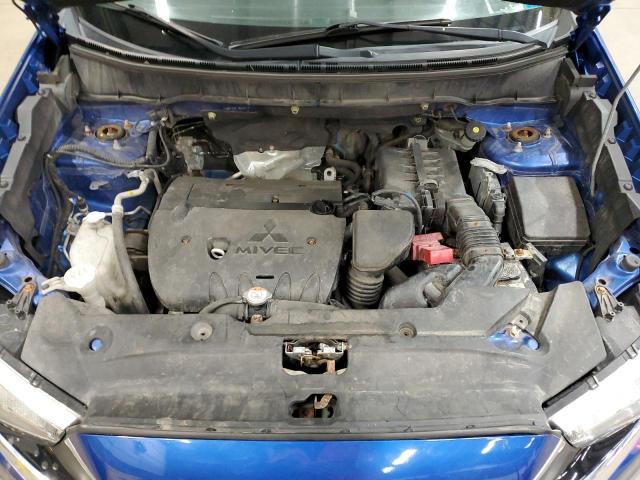 JA4AR3AWXGZ042352 - 2016 MITSUBISHI OUTLANDER ES BLUE photo 12