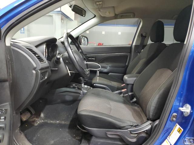 JA4AR3AWXGZ042352 - 2016 MITSUBISHI OUTLANDER ES BLUE photo 7
