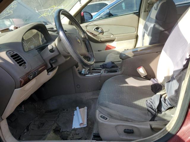 1G1ZT53816F236524 - 2006 CHEVROLET MALIBU LT RED photo 7