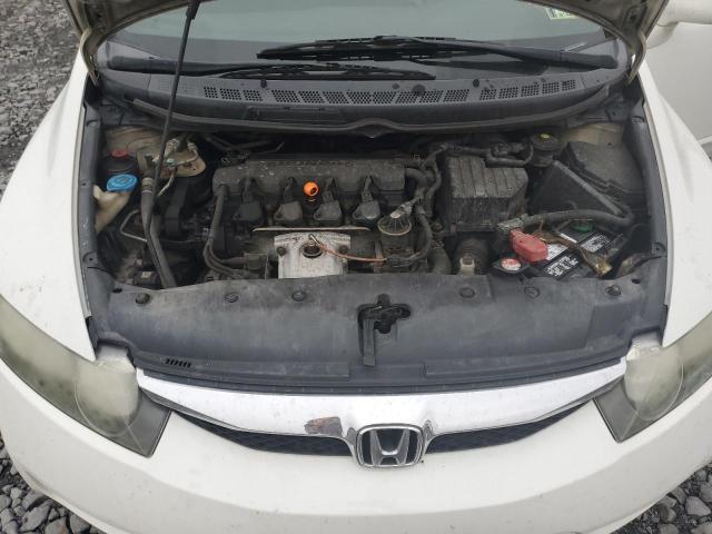 2HGFA16679H536432 - 2009 HONDA CIVIC LX-S თეთრი ფოტო 11