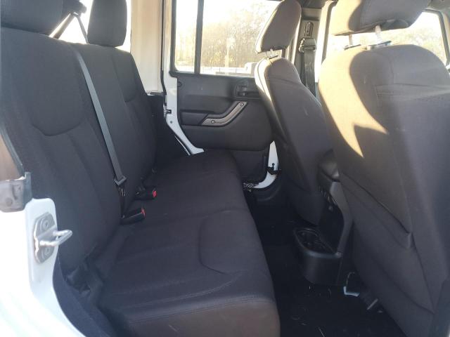 1C4BJWDG0EL116806 - 2014 JEEP WRANGLER U SPORT WHITE photo 10