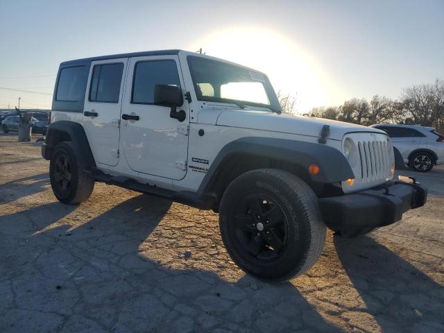 1C4BJWDG0EL116806 - 2014 JEEP WRANGLER U SPORT WHITE photo 4