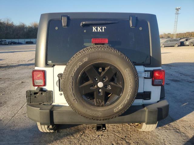 1C4BJWDG0EL116806 - 2014 JEEP WRANGLER U SPORT WHITE photo 6