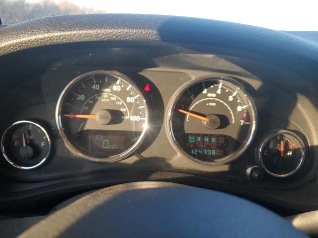 1C4BJWDG0EL116806 - 2014 JEEP WRANGLER U SPORT WHITE photo 9