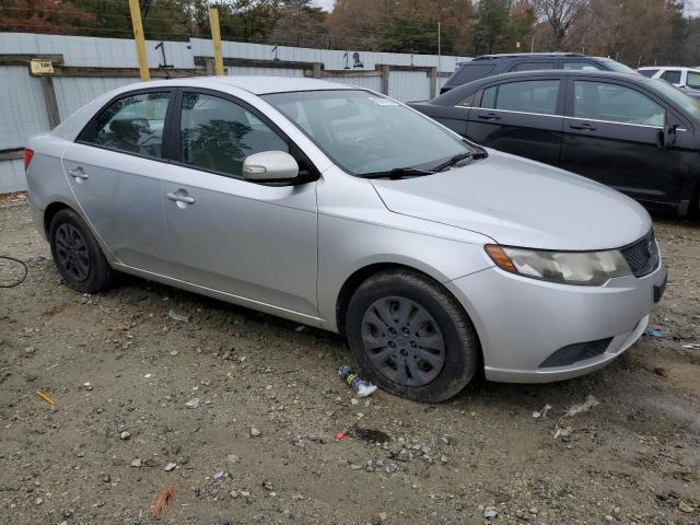 KNAFU4A28A5167987 - 2010 KIA FORTE EX SILVER photo 4