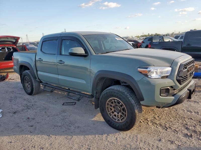 3TMCZ5AN5PM629190 - 2023 TOYOTA TACOMA DOUBLE CAB 绿色 照片 4