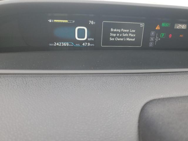 JTDKARFU2J3548781 - 2018 TOYOTA PRIUS 灰色 照片 9