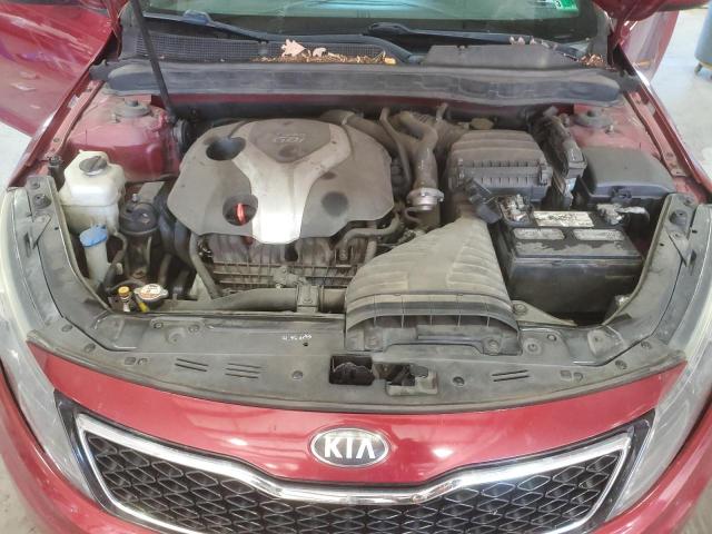5XXGR4A64DG123691 - 2013 KIA OPTIMA SX RED photo 11