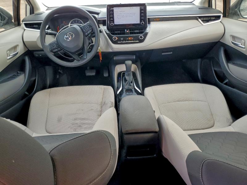 JTDEPRAE2LJ076074 - 2020 TOYOTA COROLLA LE WHITE photo 8