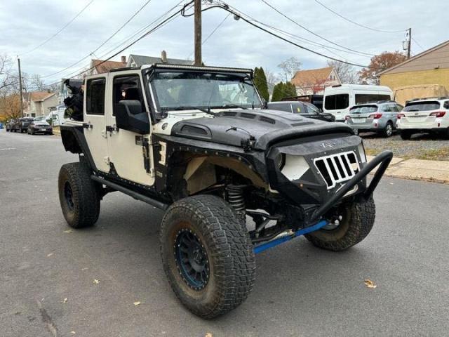 1C4BJWDG1EL251390 - 2014 JEEP WRANGLER U SPORT WHITE photo 2