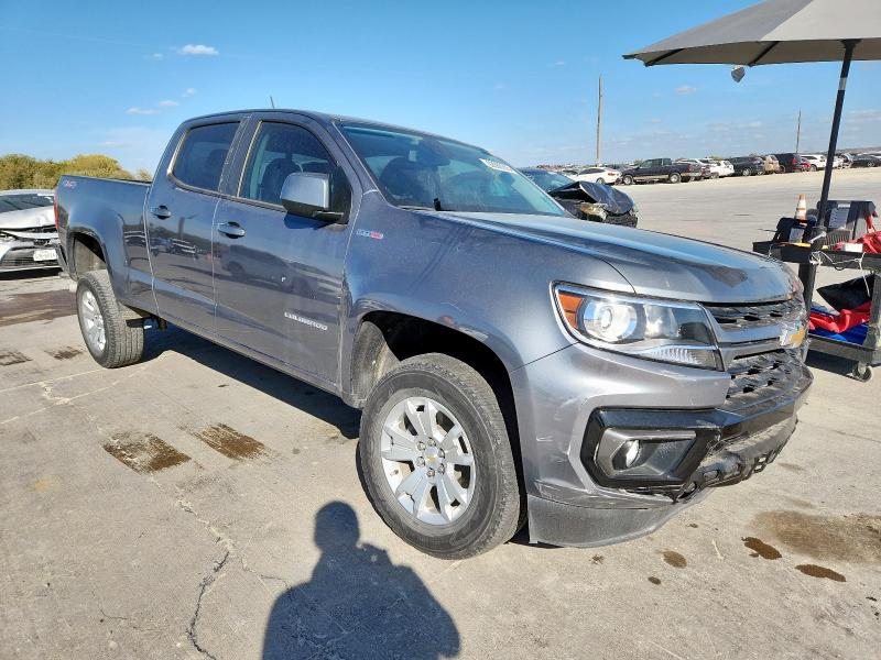 1GCPTCE1XM1239063 - 2021 CHEVROLET COLORADO LT GRAY photo 4
