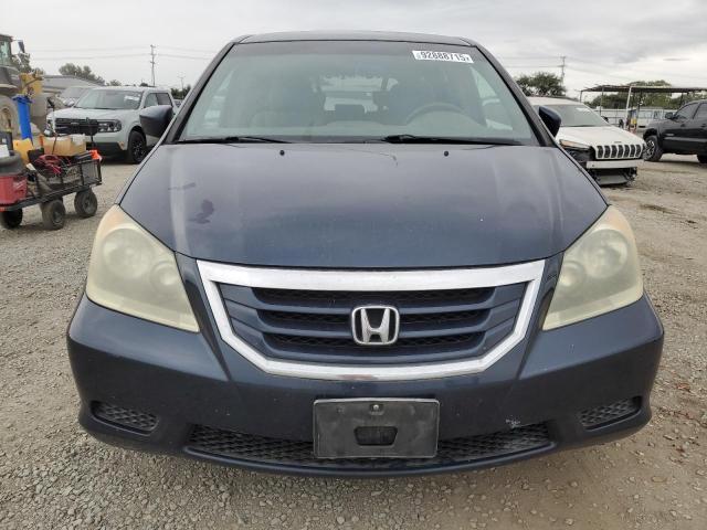 5FNRL38409B412361 - 2009 HONDA ODYSSEY EX BLUE photo 5
