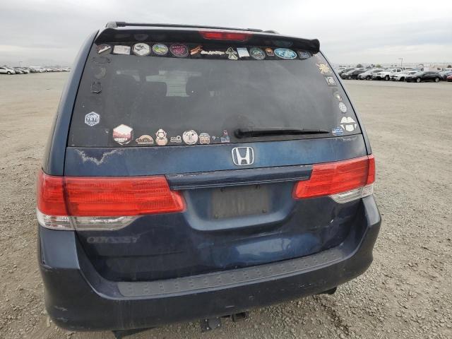 5FNRL38409B412361 - 2009 HONDA ODYSSEY EX BLUE photo 6