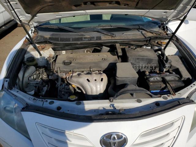 4T1BE46K37U574469 - 2007 TOYOTA CAMRY CE WHITE photo 11