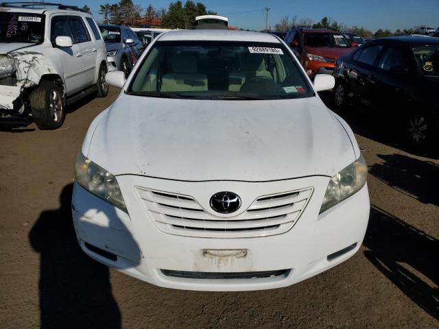 4T1BE46K37U574469 - 2007 TOYOTA CAMRY CE WHITE photo 5