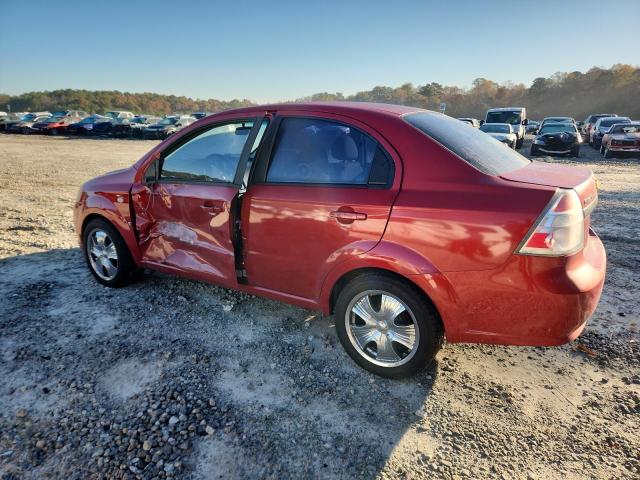 KL1TD56628B219852 - 2008 CHEVROLET AVEO BASE RED photo 2