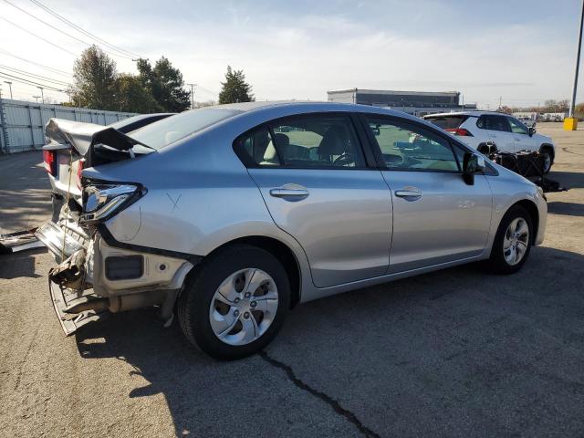 19XFB2F56DE094689 - 2013 HONDA CIVIC LX 银色 照片 3