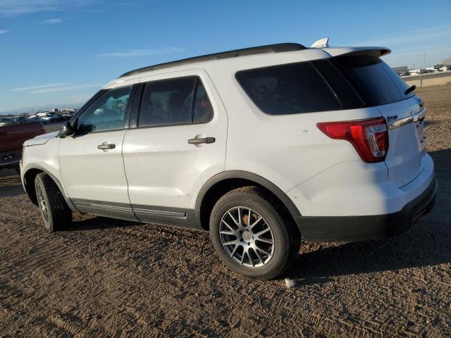 1FM5K8B85GGC62708 - 2016 FORD EXPLORER WHITE photo 2