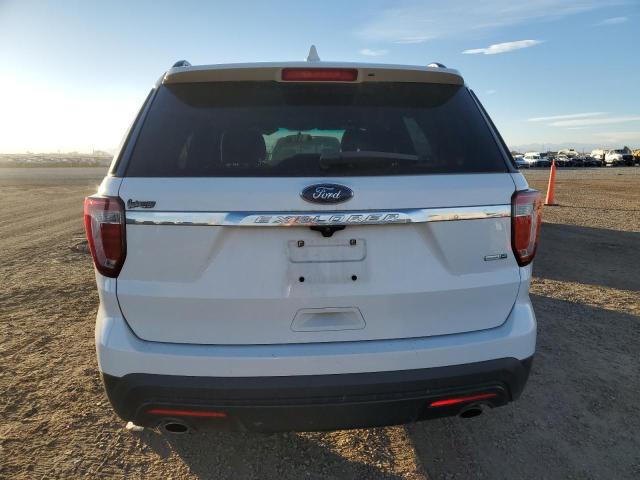 1FM5K8B85GGC62708 - 2016 FORD EXPLORER WHITE photo 6