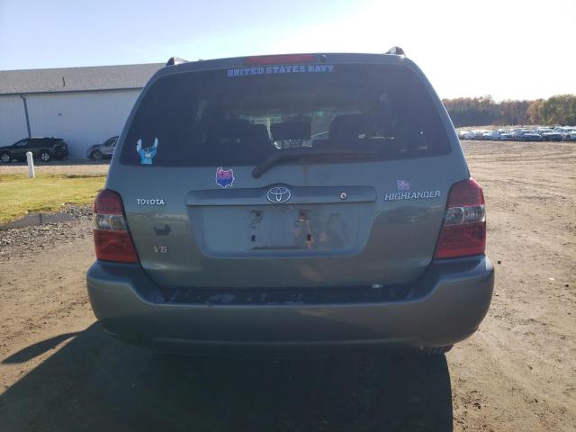 JTEDP21A440042592 - 2004 TOYOTA HIGHLANDER BASE 绿色 照片 6