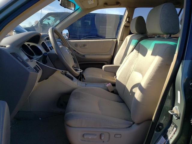 JTEDP21A440042592 - 2004 TOYOTA HIGHLANDER BASE 绿色 照片 7