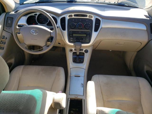 JTEDP21A440042592 - 2004 TOYOTA HIGHLANDER BASE 绿色 照片 8