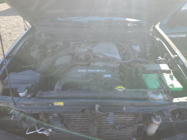 5TEWN72N73Z303634 - 2003 TOYOTA TACOMA XTRACAB მწვანე ფოტო 11