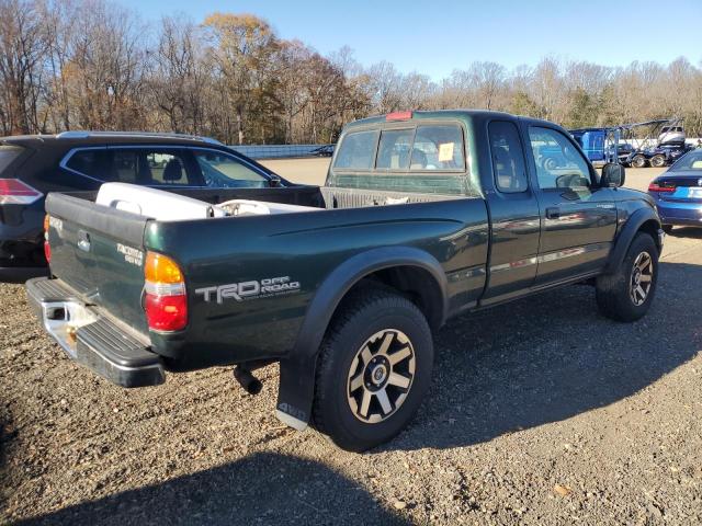 5TEWN72N73Z303634 - 2003 TOYOTA TACOMA XTRACAB მწვანე ფოტო 3