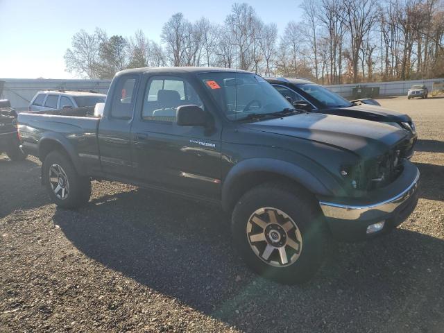 5TEWN72N73Z303634 - 2003 TOYOTA TACOMA XTRACAB მწვანე ფოტო 4