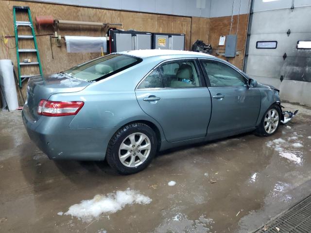 4T1BF3EK2BU703254 - 2011 TOYOTA CAMRY BASE TURQUOISE photo 3