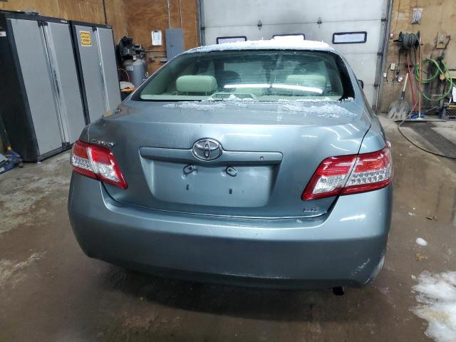 4T1BF3EK2BU703254 - 2011 TOYOTA CAMRY BASE TURQUOISE photo 6