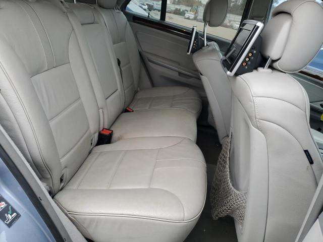 4JGBB8GB6AA587174 - 2010 MERCEDES-BENZ ML 350 4MATIC BLUE photo 11