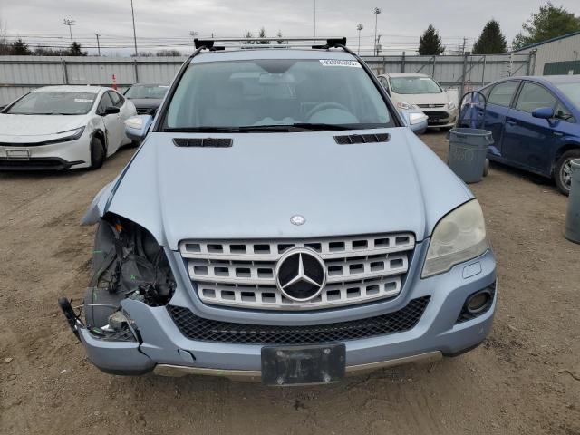 4JGBB8GB6AA587174 - 2010 MERCEDES-BENZ ML 350 4MATIC BLUE photo 5