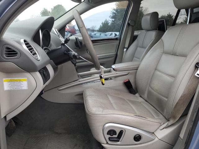 4JGBB8GB6AA587174 - 2010 MERCEDES-BENZ ML 350 4MATIC BLUE photo 7