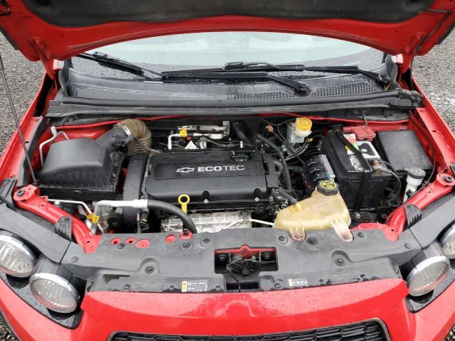 1G1JC5SH1D4125432 - 2013 CHEVROLET SONIC LT 红色 照片 11