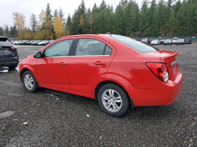 1G1JC5SH1D4125432 - 2013 CHEVROLET SONIC LT 红色 照片 2