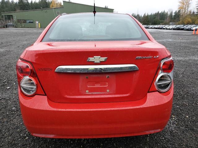1G1JC5SH1D4125432 - 2013 CHEVROLET SONIC LT 红色 照片 6