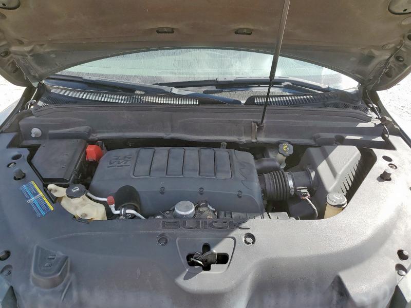 5GALVCED7AJ235018 - 2010 BUICK ENCLAVE CXL GREEN photo 12