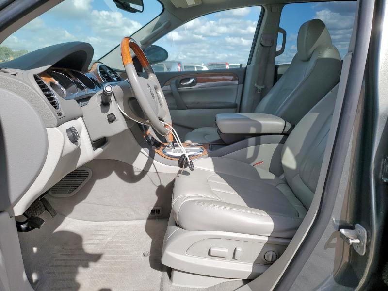 5GALVCED7AJ235018 - 2010 BUICK ENCLAVE CXL GREEN photo 7